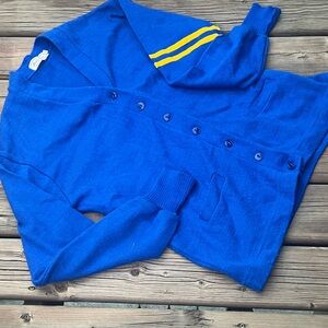 Pride of the West vintage wool varsity cardigan